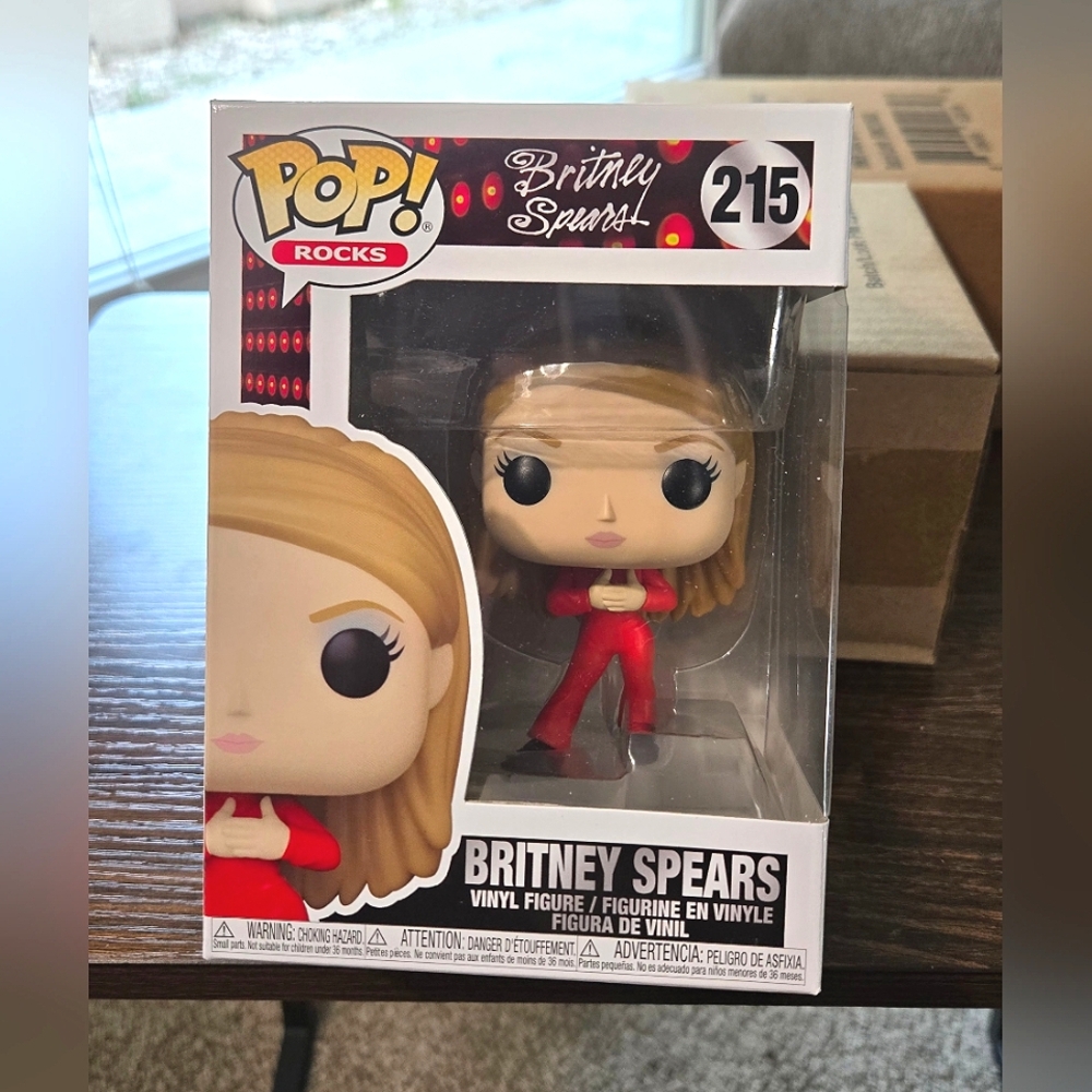 Britney Spears FUNKO Pop Rocks 215